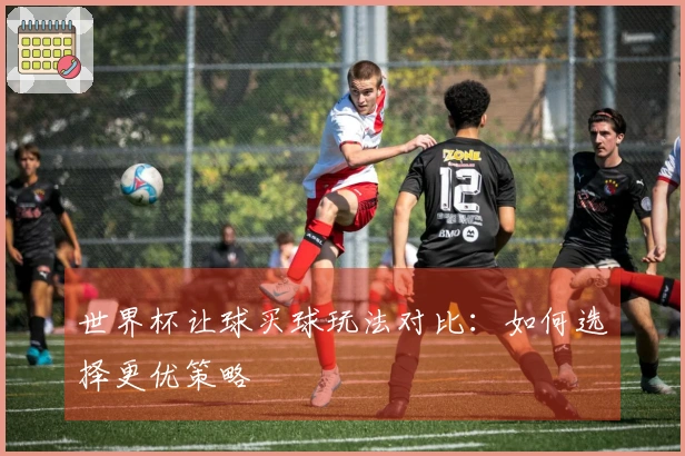 世界杯让球买球玩法对比：如何选择更优策略