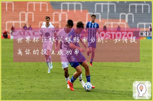 世界杯让球买球赔率分析：如何提高你的投注成功率